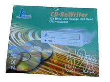 K Hypermedia 52X CD-ReWriter Internal CD-RW Desktop Computer Drive