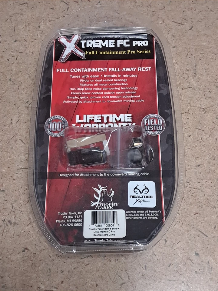 Trophy Taker X-treme FC Pro LH Camo Full Containment Fall-Away Rest - Image 3 of 4