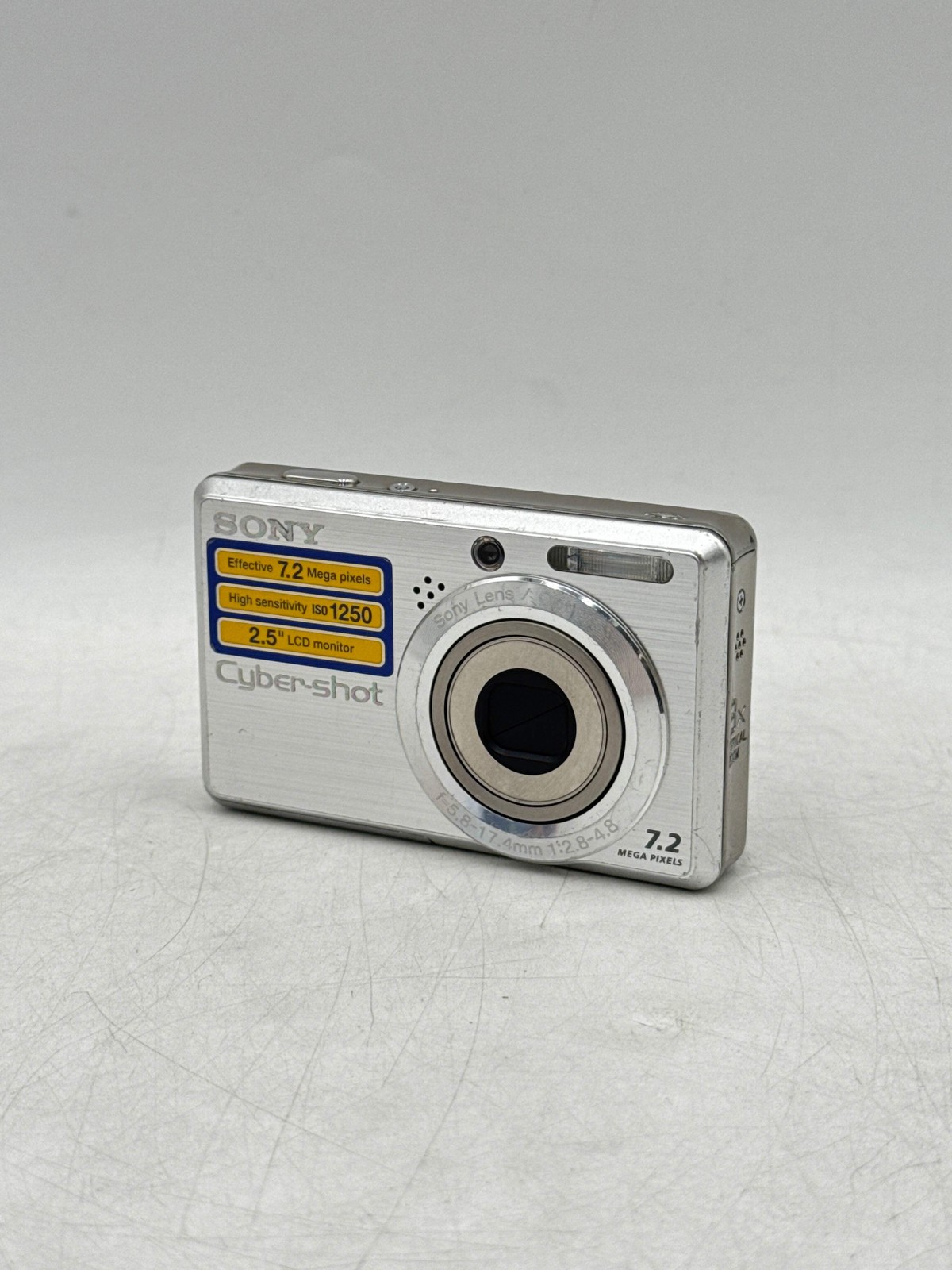 Sony Cyber-Shot DSC-S750 7.2MP Compact Digital Camera - Broken