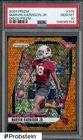 2024 Panini Orange Disco Prizm #375 Marvin Harrison Jr RC Rookie PSA 10