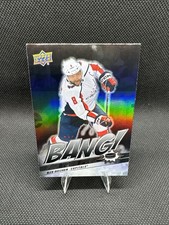 24-25 Upper Deck Hockey Alex Ovechkin Bang For Your Puck Black SSP #BP-8