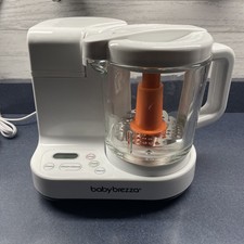 Baby Brezza Glass One Step  Baby Food Maker with Blender  Steamer Tested.