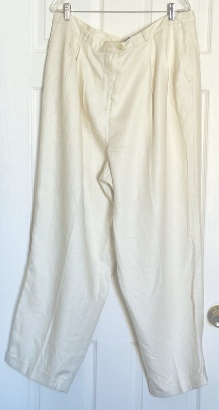 Plus Sized Women’s Ralph Lauren Linen Pants - Tag Missing (Size 22W or 24W)