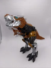 Grimlock Transformers Age of Extinction Dinobot T-Rex Dinosaur 10" As Shown