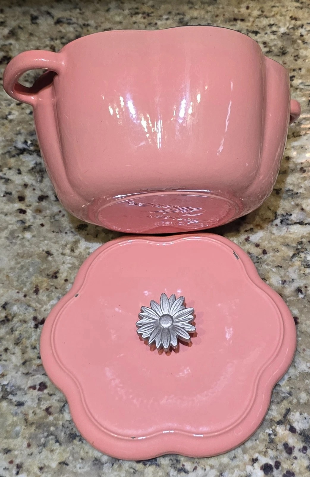 8½" The Pioneer Woman Enameled Cast Iron Dutch Oven Pink Flower Knob Gift Spring
Opens in a new wind