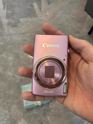 Pink Canon IXUS 265 HS 16.0MP 12X Zoom Digital Cam Fast Shipping