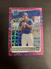 Shun Yamaguchi 2020 Donruss Optic #95 Pink Velocity /199