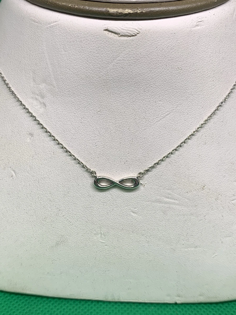 Tiffany Infinity Necklace for sale - eBay