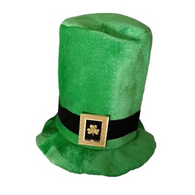 Green Leprechaun Hat Irish Leprechaun Hat Green Top Hat Saint Patrick Day Hat