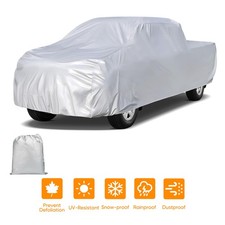Medium Pickup Truck Car Cover Windproof Dust Sun Uv Protection Fit Up To 232inch