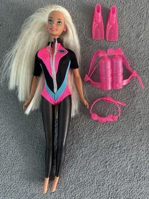 Ocean Friends Barbie Doll & Baby Keiko The Whale Set Mattel 1996, Art.-Nr. 15428