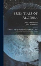 John Charles Stone James Franklin Mil Essentials of Alge (Hardback) (UK IMPORT)