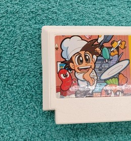NES Famicom Panic Restaurant Wanpaku Kokkun no Gourmet World w/Box Used Japan
