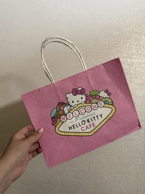 Hello Kitty Cafe Las Vegas Grand Prix Papier Geschenk Einkaufstasche