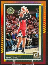 2025 Panini WNBA Donruss - Alysha Clark #61 - Red Holo /299 - Storm
