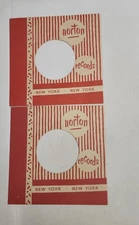 45 RPM 7" RECORD SLEEVES CO. SLEEVE 2 PACK SEE PHOTOS -  Norton (SLV94)