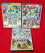 Sims 3 University Pets World Generations  Windows PC Game Expansion Pack w/ Key