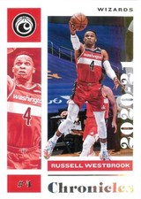 Russell Westbrook 2020-21 Panini Chronicles Basketball Chronicles Base Card #38