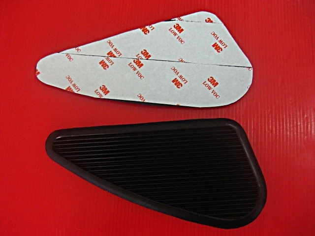 Fit YAMAHA SR400 SR500 BLACK TANK PAD "KIDNEY SHAPE" #BI2961# Foto 2 de 4