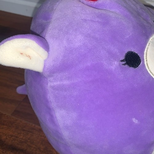 Squishmallow Astrid Purple Unicorn Glitter Horn Soft Plush Stuffed Toy 10” - Picture 9 of 10
