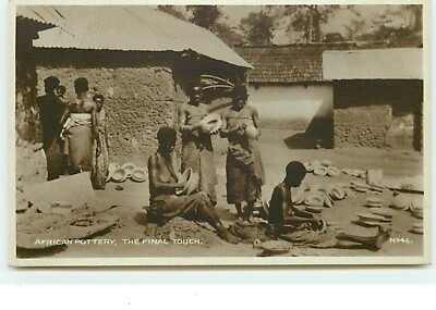 African Pottery, The final Touch - 12084