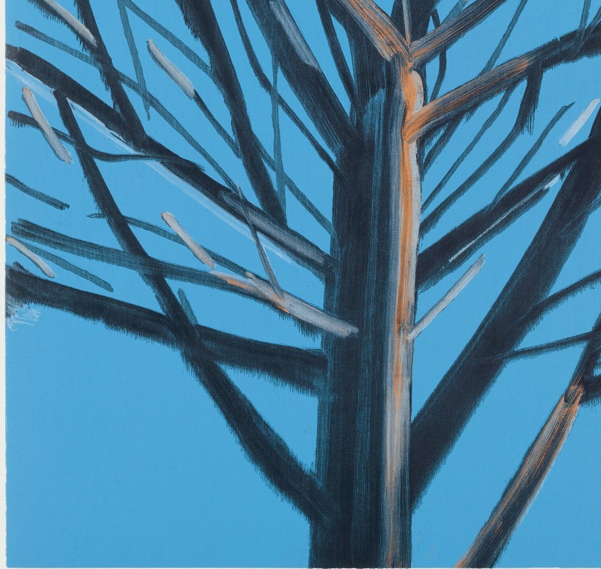 ALEX KATZ 'Tree 8' 2022 SIGNED Woodcut & Lithograph Print Ltd Ed