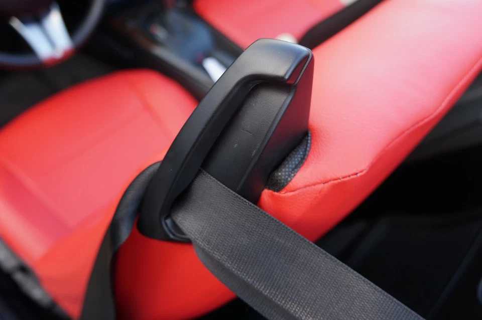 para BMW Z4 2003-2008 IGGEE S. CUERO AJUSTE PERSONALIZADO 2 FUNDAS ASIENTO DELANTERO 13 COLORES Foto 2 de 4