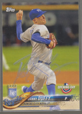 Autographed 2018 Topps Opening Day Danny Duffy - Royals