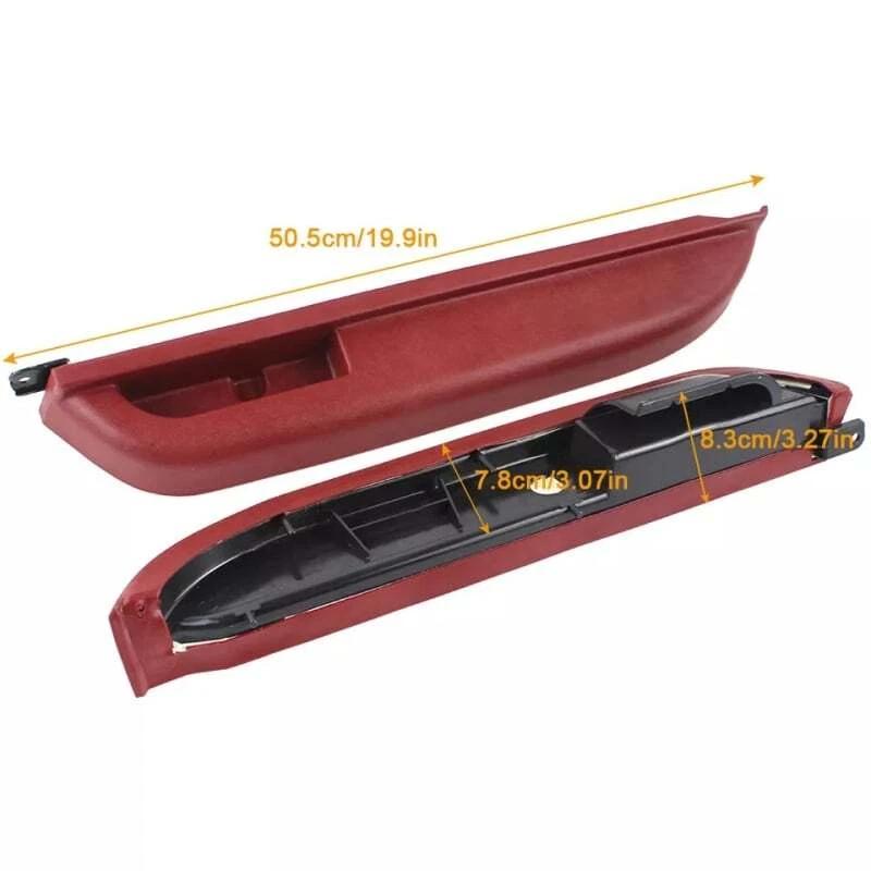 Красный подлокотник для передней левой и правой двери для Chevrolet GMC C/K 1500 2500 3500 1990-1994 годов выпуска - Изображение 3 из 4