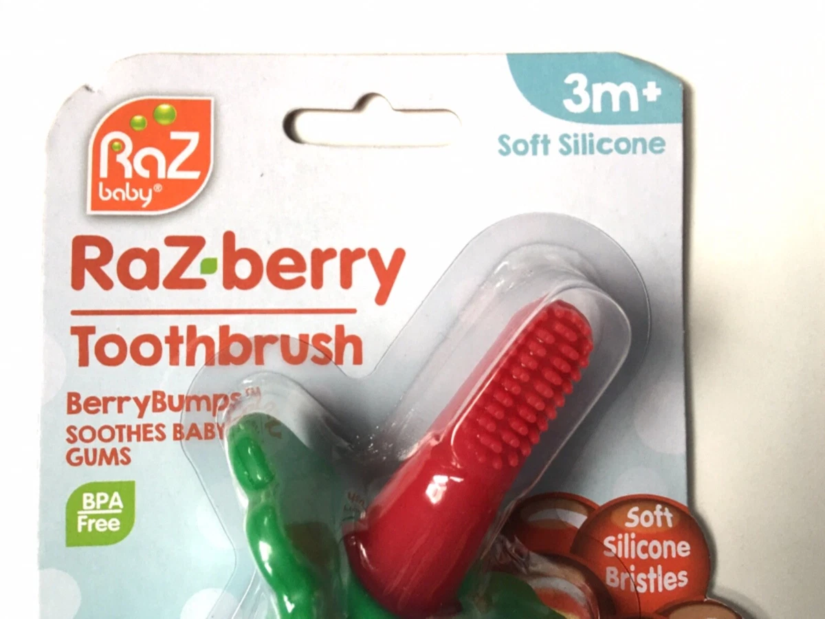Razbaby silicone toothbrush deals