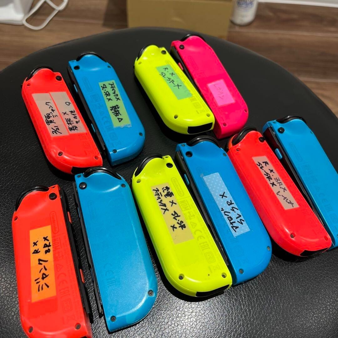 Nintendo Switch Joy-Con controller set of 10 random color junk | eBay