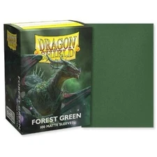 Dragon Shield Matte Standard Sleeves - Forest Green (100-Pack) AT-11056