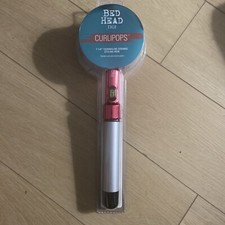Bed Head TIGI Curlipops 1 1/4  Tourmaline Ceramic Styling Curling Iron Red BH353