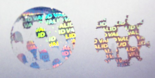 VA20 100 to 1000 VALID 3/4" Round Hologram Product Protection Label Stickers - Picture 4 of 4