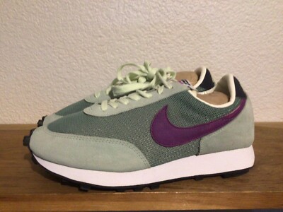 Nike Daybreak Silver Pine Hyper Violet Sz 5 Pistachio Frost Waffle Racer Runner
