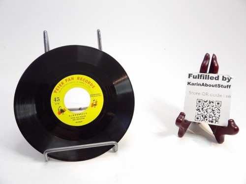 Cinderella Peter Pan Players and Orchestra 45 RPM Record with Pic Sleeve Vtg - Picture 4 of 4
