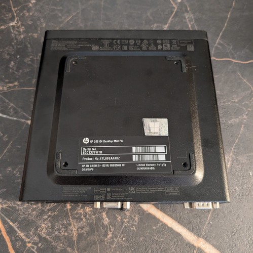 HP 260G4 Mini PC Computer Desktop Fisso i5-10210U Ram 8GB SSD 256 M.2 - Afbeelding 3 van 6