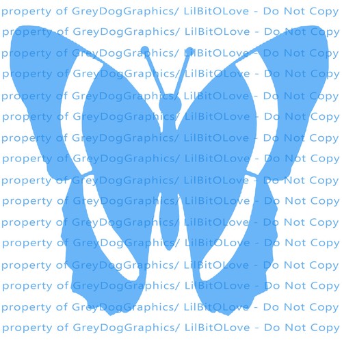 Striped Butterfly Vinyl Decal Auto Tattoo Sticker Curly Car Vehicle - Picture 8 of 9