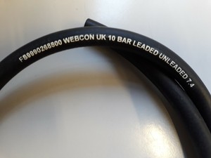 Webcon 7 4mm Id 10 Bar Unleaded Fuel Hose In 1 Metre Lengths 9990268800 Ebay