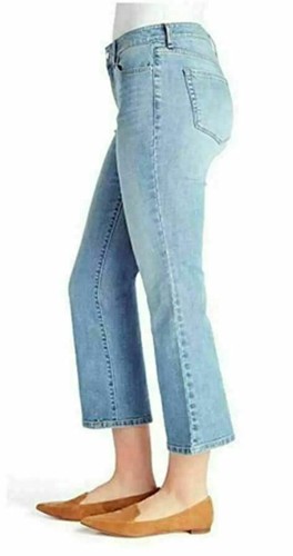Chaps Ladies' Mid Rise Crop Kick Jeans Mereen Size 8/29 - Picture 3 of 6