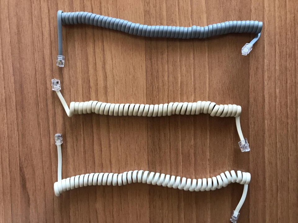 Cavetto Macintosh PLUS/128K/512K Cable cord for Keyboard M0110, M0110A - Immagine 2 di 3