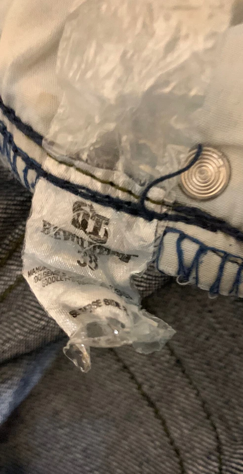 Pantalones Cortos OT Revolution Para Hombre Talla 38 Desvanecimiento Lavado Ligero Denim Camuflados Bolsillos Foto 2 de 4