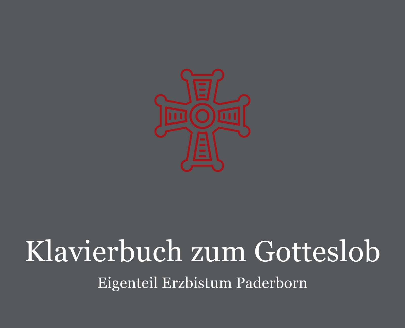 Thumbnail - Klavierbuch Zum Gotteslob - Eigenteil Erzbistum Paderborn | Erzbistum