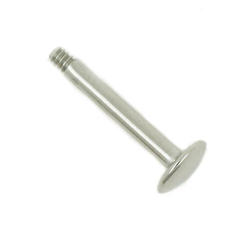 1,6mm Titan Labret nur Stab Lippen Ohr Piercing Helix Medusa Cheeks - Bild 1 von 1