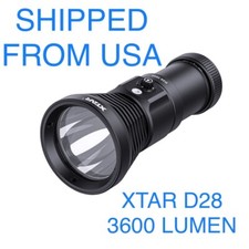 XTAR D28 3600 Lumen Diving Flashlight FULL SE...