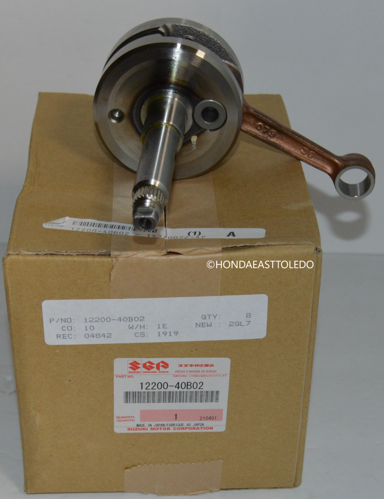 Suzuki OEM CRANKSHAFT ASSEMBLY 19872006 LT80 1220040B02 eBay