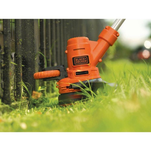 14 in. 6.5-Amp Corded Electric Straight Shaft Single Line 2-in-1 String Grass - Picture 8 of 10