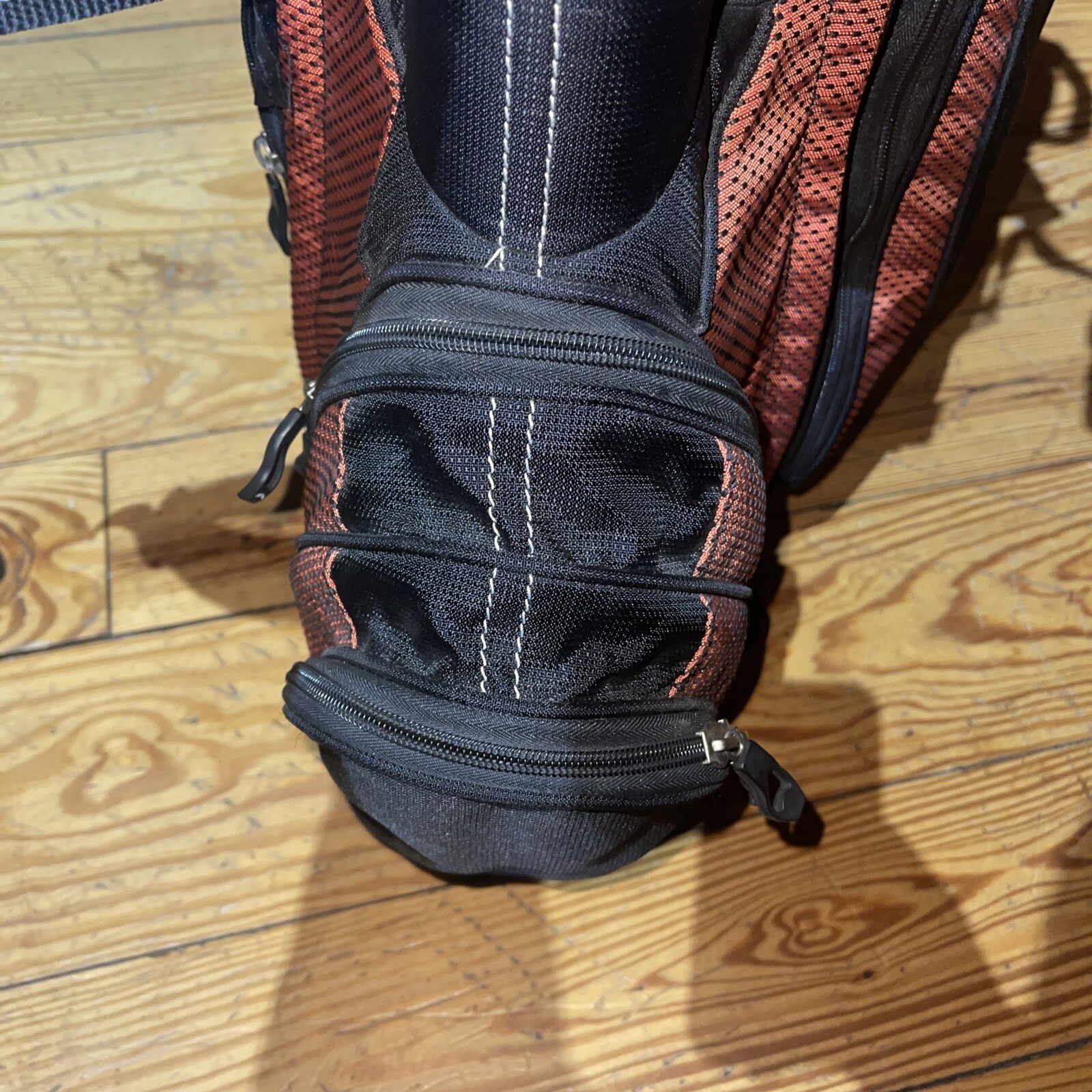 Sun Mountain Golf Bag Stand Carry Black Red 14Way MultiPurpose Bag