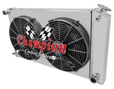 Kr 3 Row Radiator 17x2814 Fansshroud For 1965-1974 Cadillac Deville Manual Kr 3 Row Radiator 17x2814 Fansshroud For 1965-1974 Cadillac Deville Manual