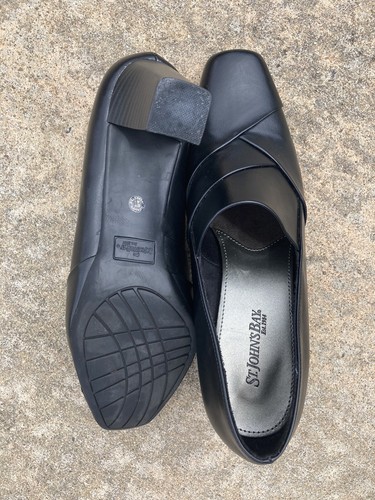 St John’s Bay Women’s Heels Black Size 7.5 Business Casual Shoes Pumps - Picture 5 of 10
